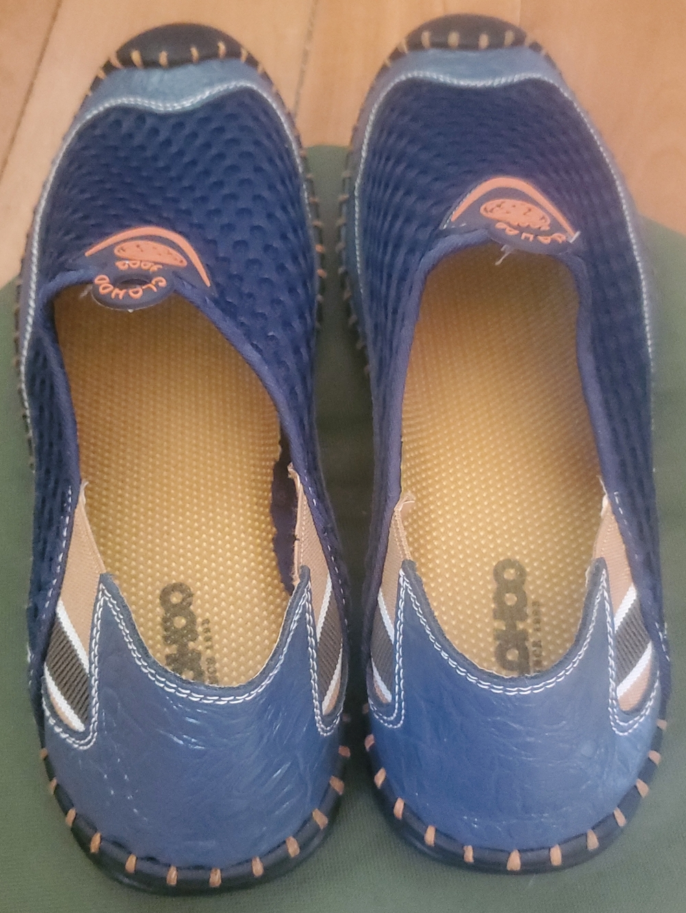 CLOHOO Blue Breathable Outdoorsy Shoes I Think Size 9 - Picture 4 of 9